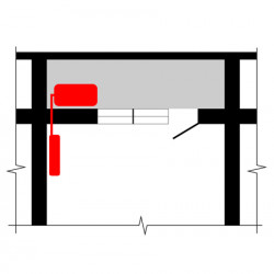 Стандартный монтаж кондиционера 
