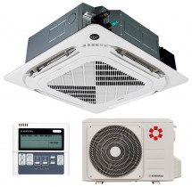 Кассетный кондиционер Kentatsu KSVT105HFAN3/KSUR105HFAN3