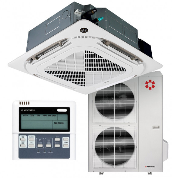 Кассетный кондиционер Kentatsu KSVT140HFAN3/KSUT140HFAN3