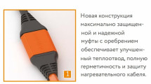 Нагревательный кабель Теплолюкс ProfiRoll 79,0 м/1440 Вт
