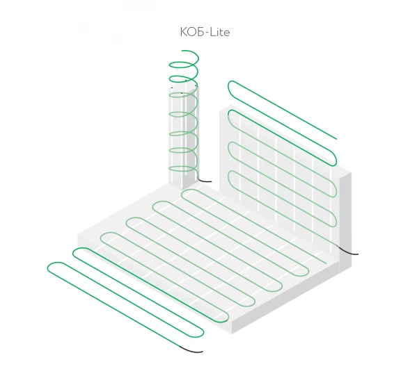 Секция нагревательная кабельная 40КОБ-2-02-0030-020-Lite
