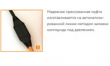 Нагревательный кабель Теплолюкс Tropix ТЛБЭ 18,0 м/270 Вт