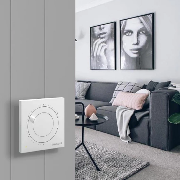 Терморегулятор Теплолюкс Solus белый