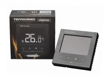 Терморегулятор программируемый Теплолюкс Pontus Space WiFi черный