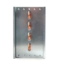 Канальный нагреватель-калорифер NWP-400-200/1-R водяной прямоугольный Неватом