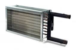 Канальный нагреватель-калорифер NWP-400-200/3-R водяной прямоугольный Неватом