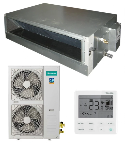 Канальный кондиционер Hisense AUD-48UX4SHH4/AUW-48U6SP1