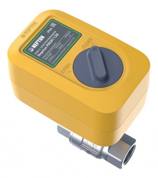 Шаровой кран с электроприводом Neptun PROFI 12В 3/4